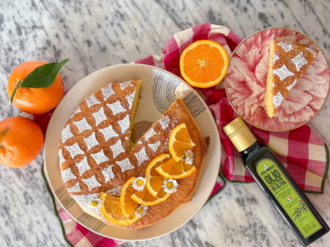 Torta di arance con Olio extravergine d'oliva