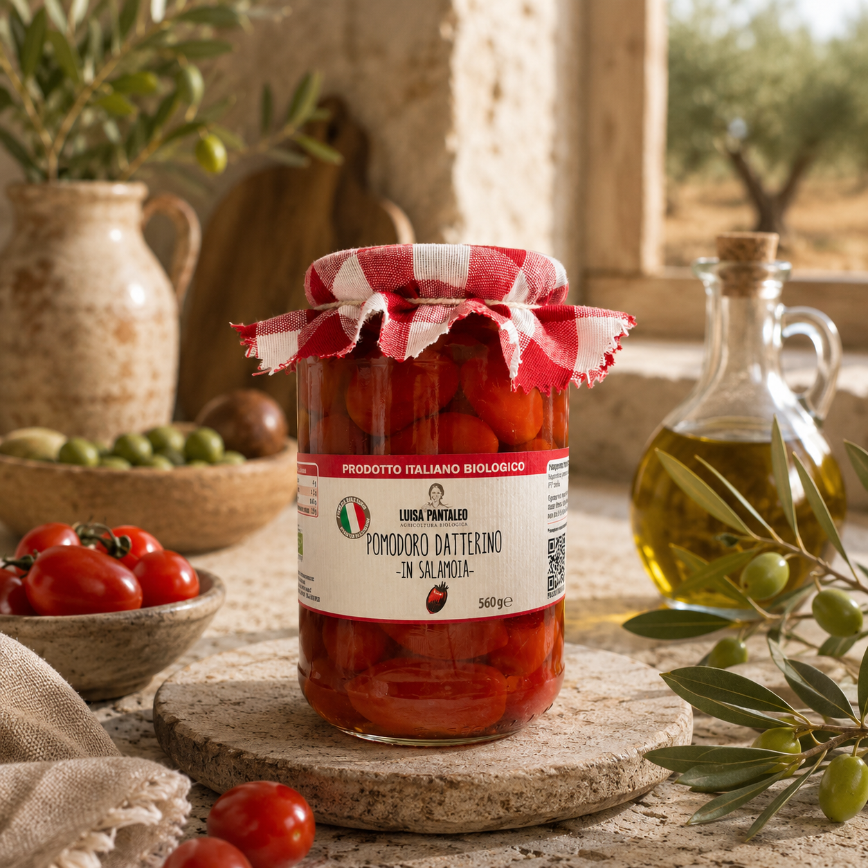Pomodoro datterino in salamoia 560 g