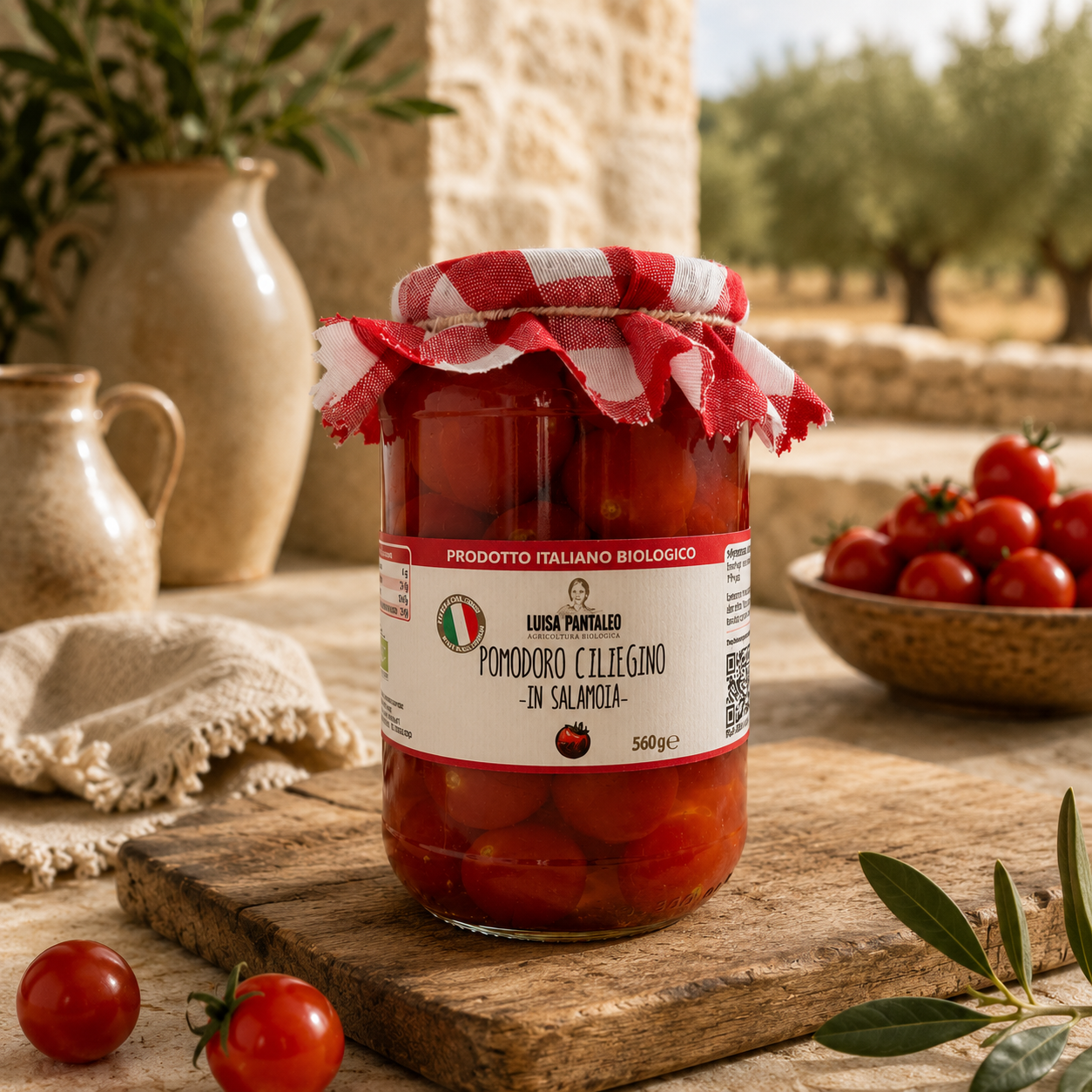 Pomodoro ciliegino in salamoia 560 g