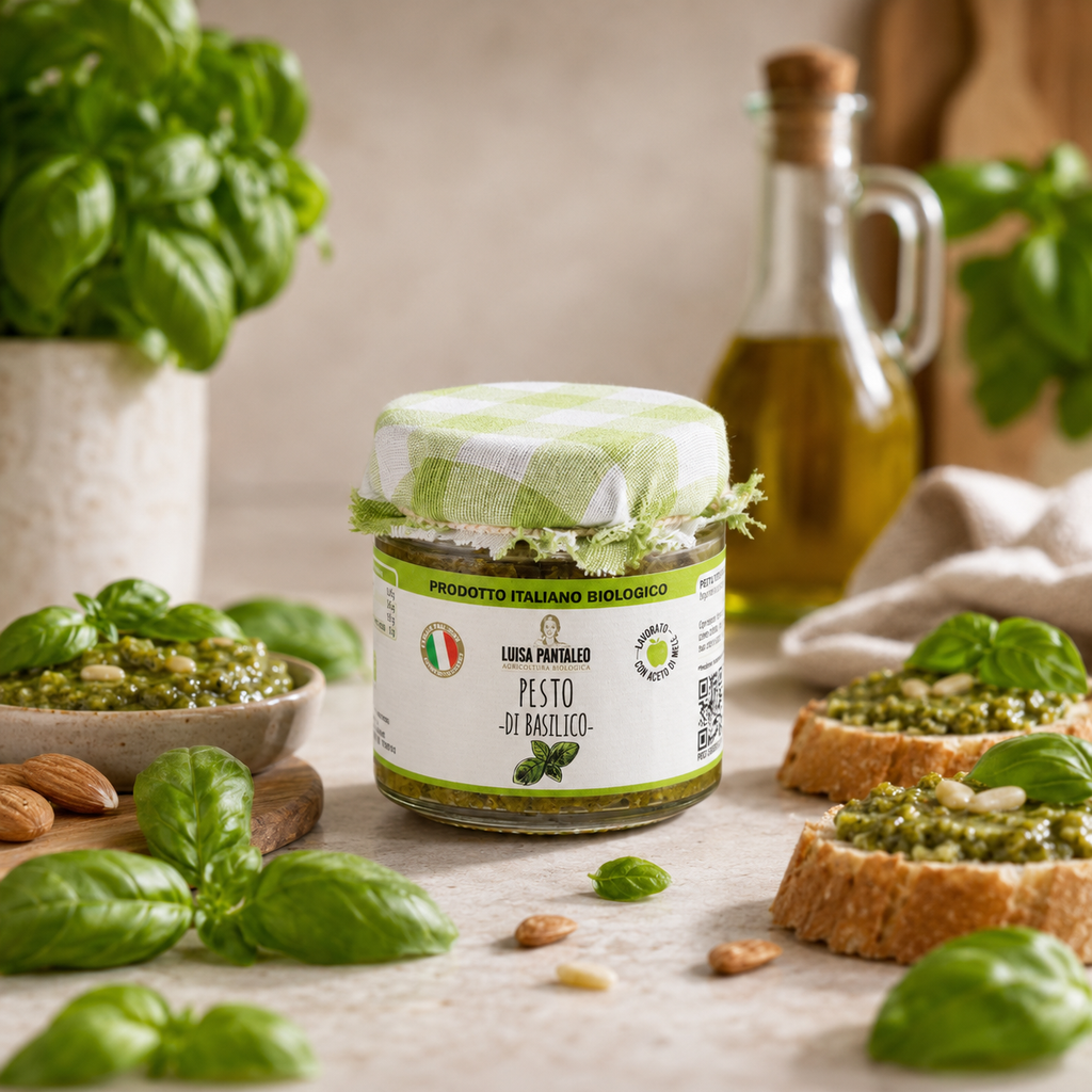 Pesto di Basilico Bio 195 g