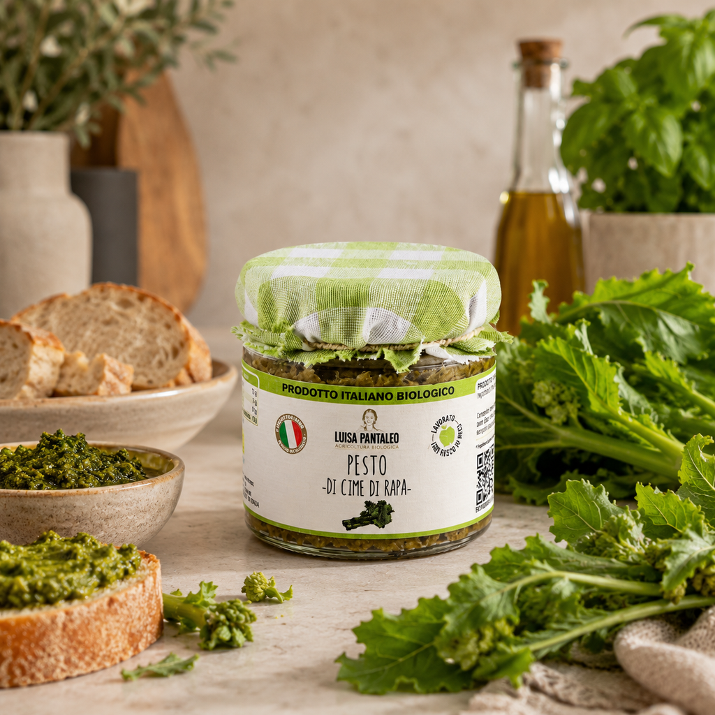 Pesto di Cime di Rape Bio 185 g