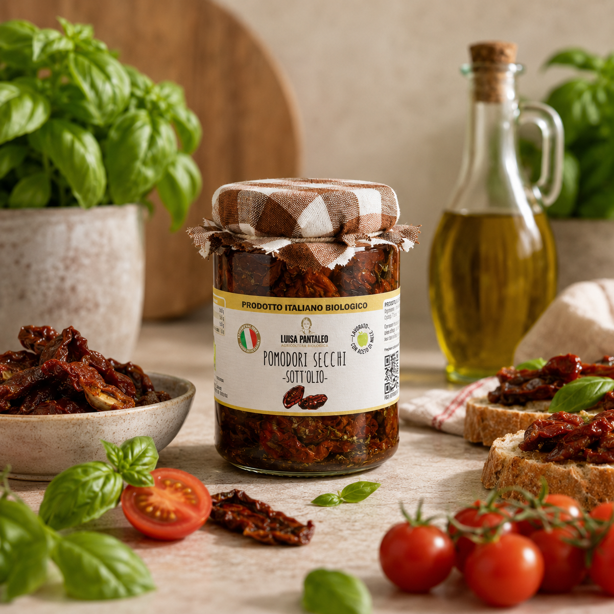 Pomodori secchi sott'olio Bio 290 g