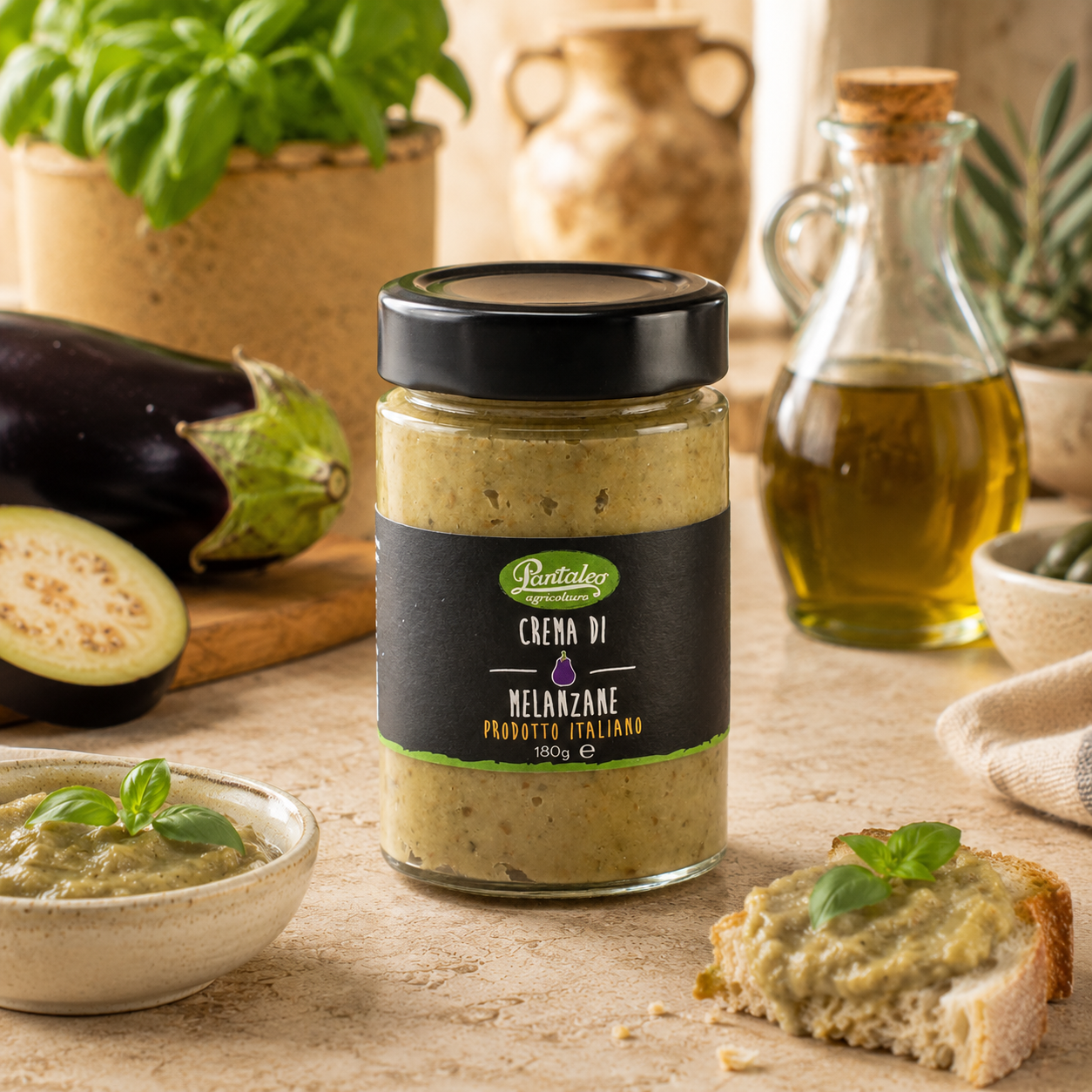 Crema di Melanzane Bio 200g