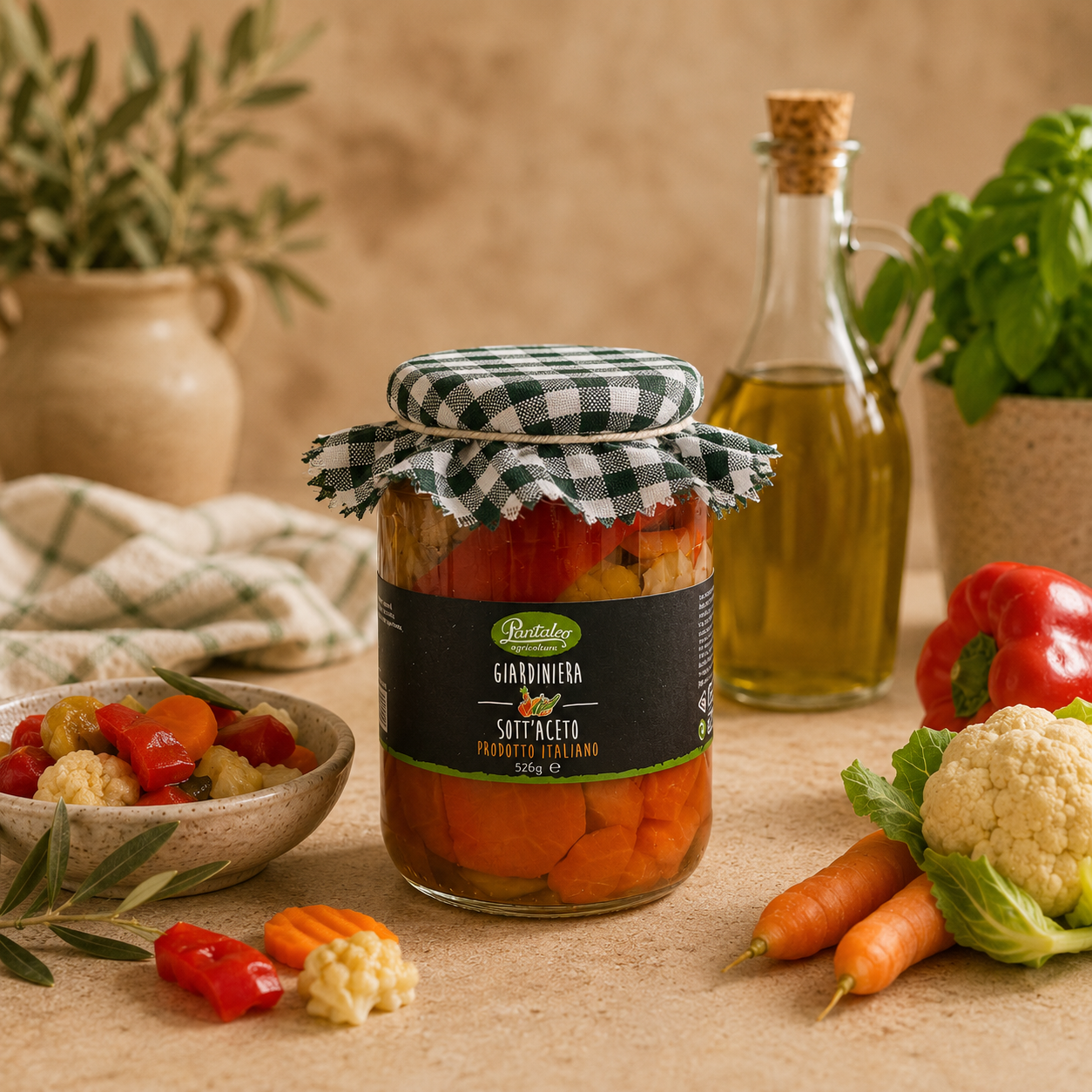 Giardiniera sott'aceto 526 g