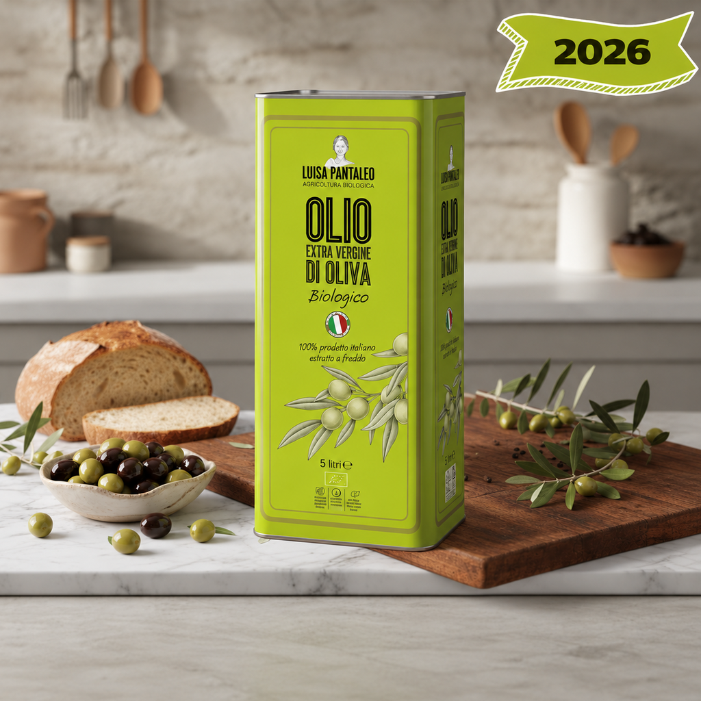 Olio extravergine d’Oliva Biologico Sostenibile – Nuovo Raccolto 2026 - Formati piccoli - Spedizione da metà Novembre