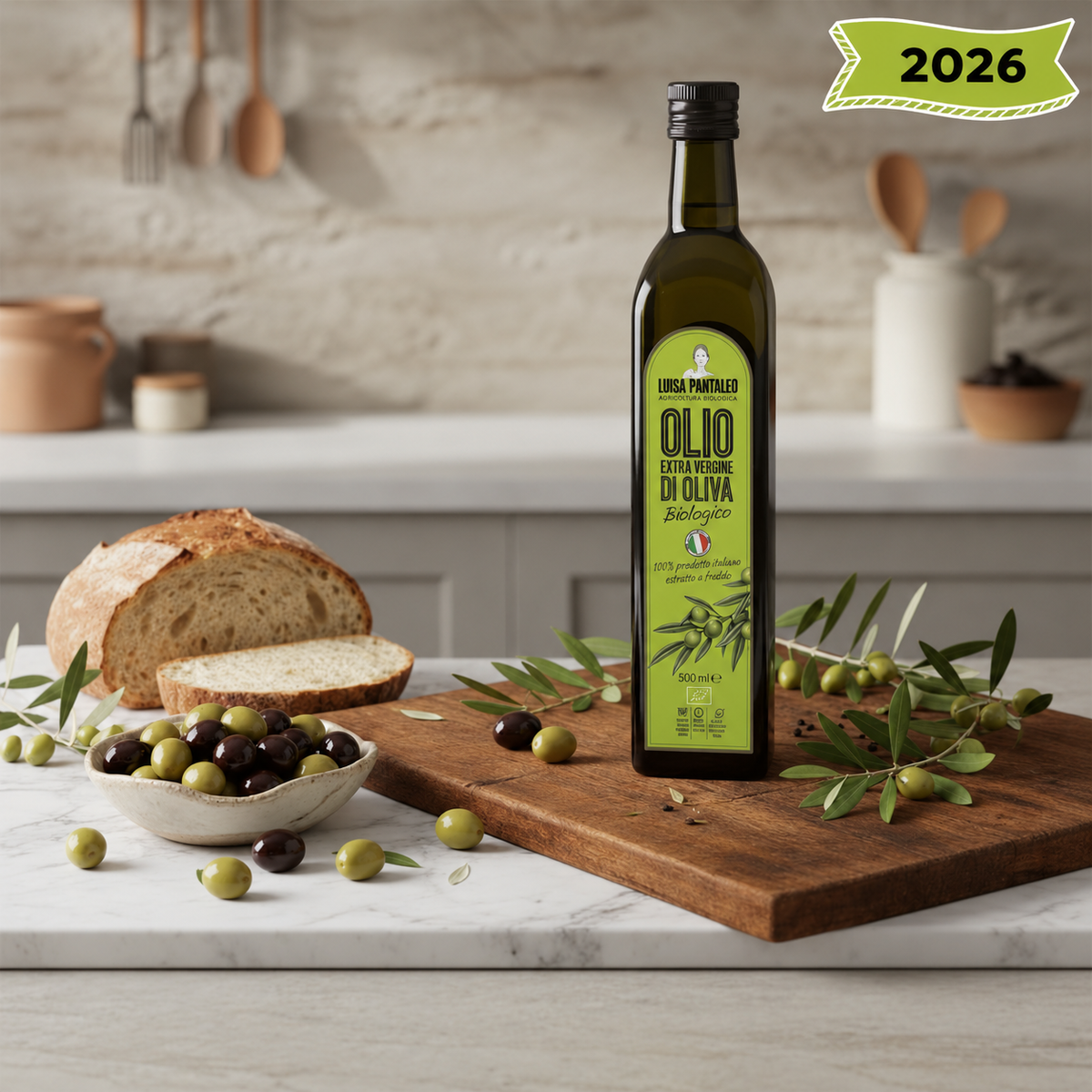 Olio extravergine d’Oliva Biologico Sostenibile – Nuovo Raccolto 2026 - Formati piccoli - Spedizione da metà Novembre