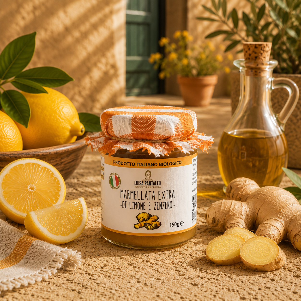 Marmellata di Limoni e Zenzero 150 g