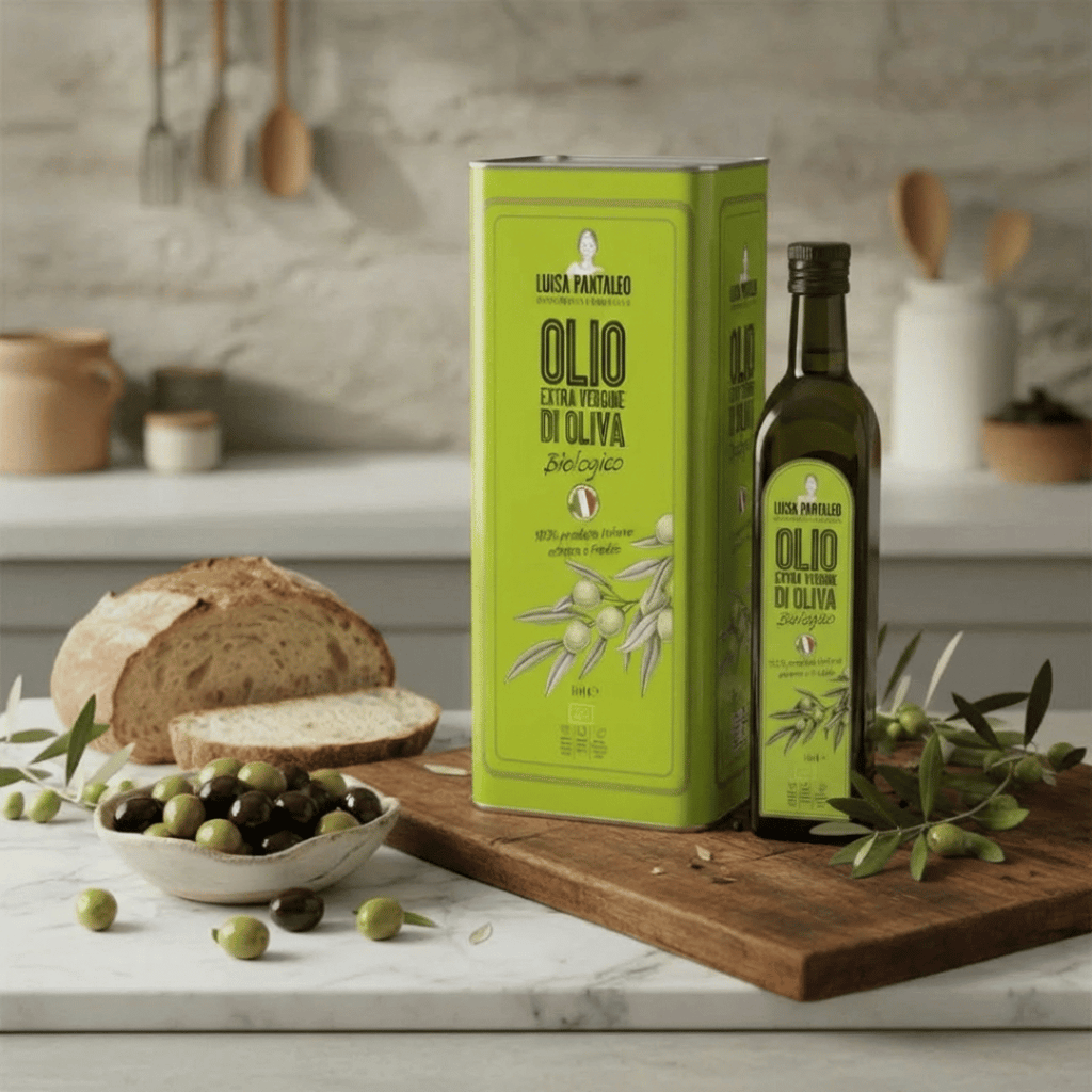 Olio extravergine d’Oliva Biologico Sostenibile – Nuovo raccolto 2025 - Formati piccoli