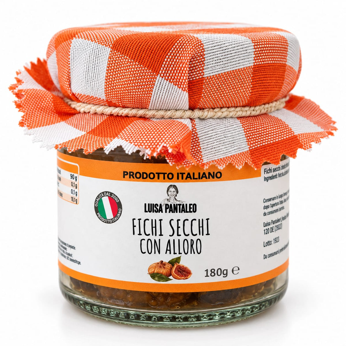 Fichi secchi con alloro 180 g - Natale 2026 - solo 60 vasetti disponibili