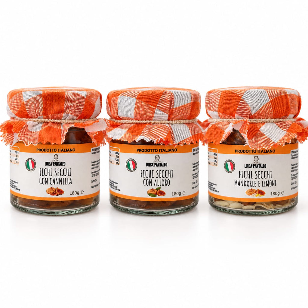 Fichi secchi con cannella 180 g - Natale 2026 - solo 60 vasetti disponibili