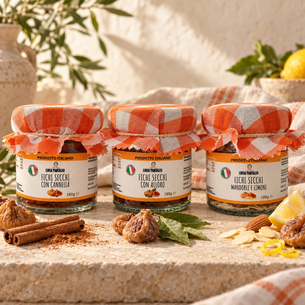 Fichi secchi con cannella 180 g - Natale 2026 - solo 60 vasetti disponibili