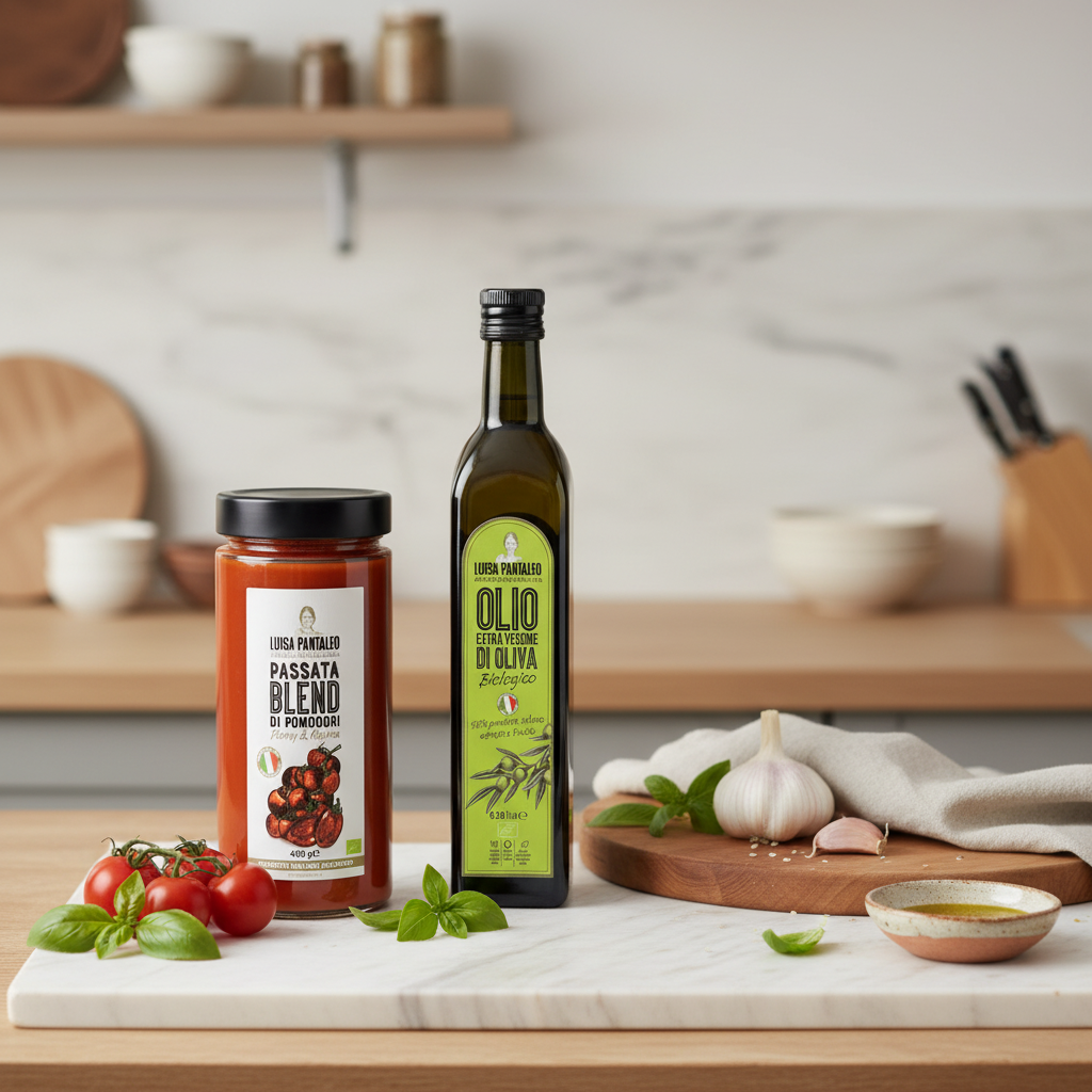 Box assaggio Olio 250ml + Passata 300ml - Spedizione gratis