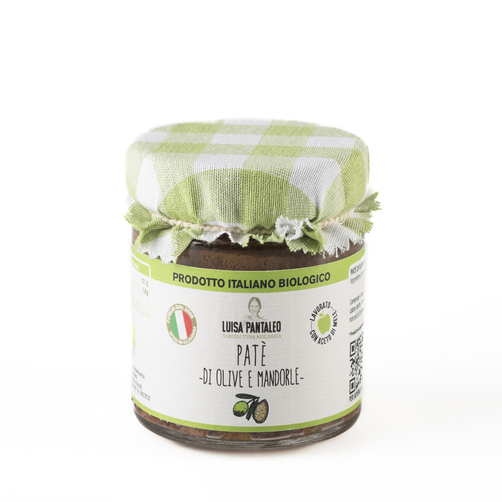 Pate' di Olive e Mandorle Bio 185 g