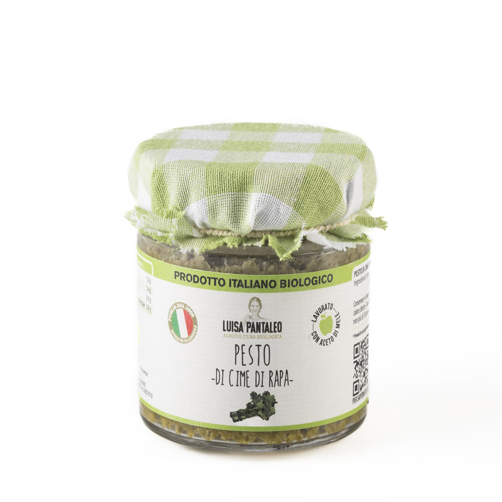 Pesto di Cime di Rape Bio 185 g