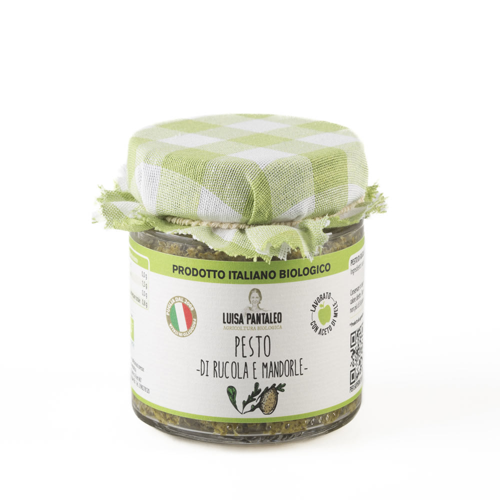 Pesto di Rucola e Mandorle Bio 170 g