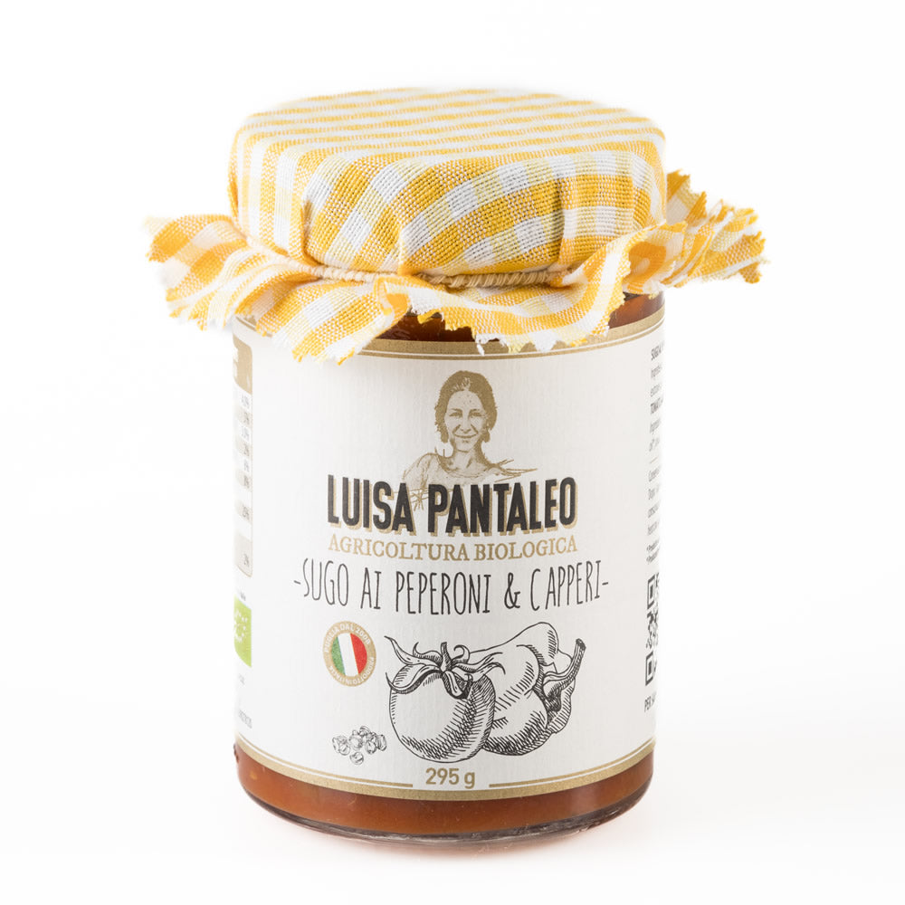 Sugo ai Peperoni e Capperi Bio 295 g