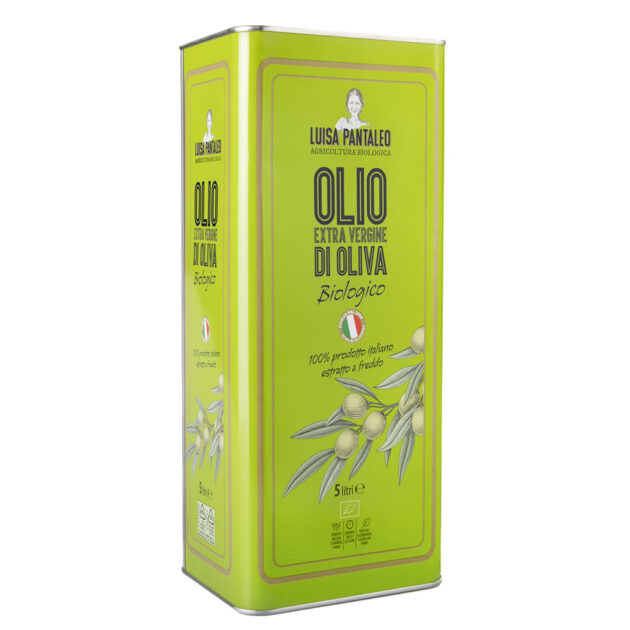 Olio extravergine d'Oliva Biologico in latta